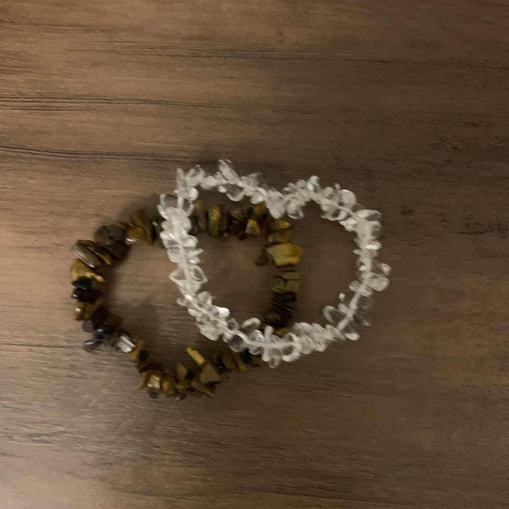 Tigers Eye & Clear Quatrz
